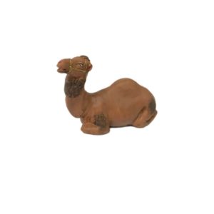 Cammello seduto in terracotta per statuine del cm.4