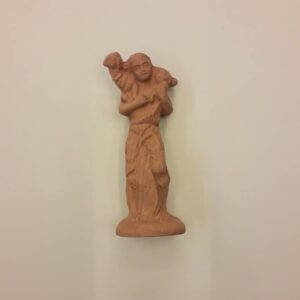 PECORAIO CM.10 IN TERRACOTTA NON DIPINTA