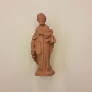 RE MAGIO ASIATICO CM.10 IN TERRACOTTA NON DIPINTA