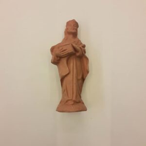 RE MAGIO EUROPEO CM.10 IN TERRACOTTA NON DIPINTA