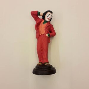 Statuina in terracotta H circa 17 cm. Joker