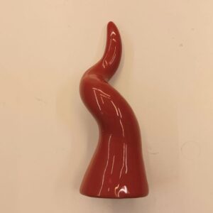 Corno in terracotta H cm.13 circa